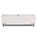 Emil Quartz White Sofa Emil Quartz White Fabric Sofa for Living Room Factory